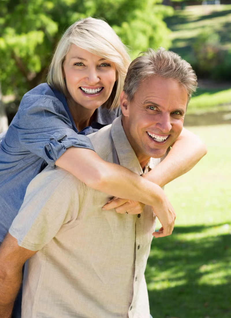 happy looking old people with energy supplement for improving stamia